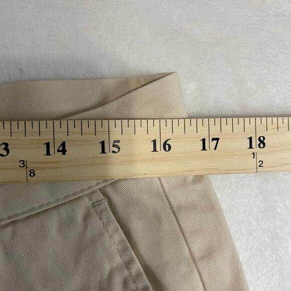 Old Navy Pants Mens 34 x 32 Tan Chino Classic Favorite Khakis Straight Leg - Picture 7 of 9